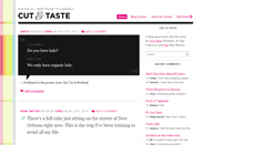 Desktop Screenshot of cutandtaste.com